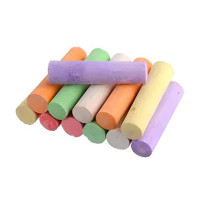 Крейда DankoToys для малювання на асфальті велика 12 штук MEL-01-06U