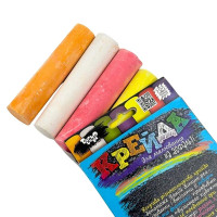 Крейда DankoToys для малювання на асфальті велика 7 штук MEL-01-05U