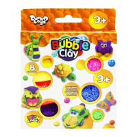 Кульковий Пластилін Danko Toys "Bubble Clay" 8 кольорів BBC-04-01U Кульковий Пластилін Danko Toys "Bubble Clay" 8 кольорів BBC-04-01U