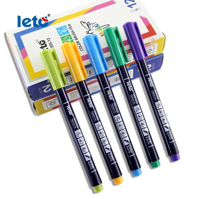 Ручки кольорові LETO 12 кольорів LT-305-12