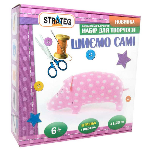 Шиємо самі "Свинка" (укр.) у коро-ці 35-35-115см іп-07