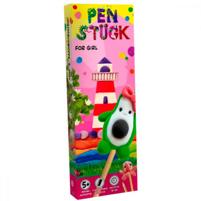 Набір для творчості (укр) "Pen Stuck for girl", в кор-ці 26-9-2,6 см 30763