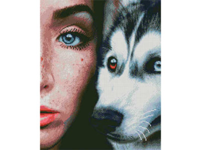 Алмазна картина Погляди Strateg 40х50 см L-239 Алмазна картина Погляди Strateg 40х50 см L-239