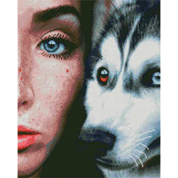 Алмазна картина Погляди Strateg 40х50 см L-239 Алмазна картина Погляди Strateg 40х50 см L-239