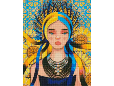 Алмазна мозаїка "Сонячна" ©mosyakart Ідейка AMO7424 40х50 см AMO7424