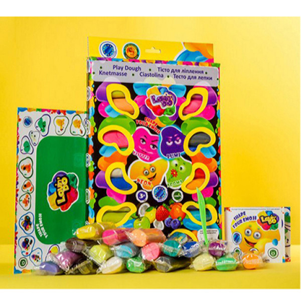 Набор теста для лепки TM LovinDo Ассорти 24 цвета "4 Friends" 41022