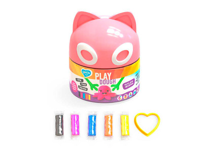 Набір для творчості ТМ Lovin Play dough котик 41131 Набір для творчості ТМ Lovin Play dough котик 41131
