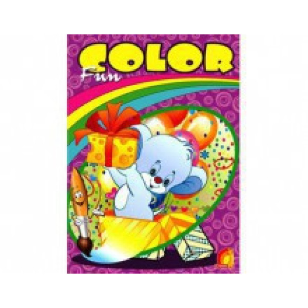 Книжка дитяча "Дитяча творчість Fun color Ведмедик" (укр.) Ю126070У