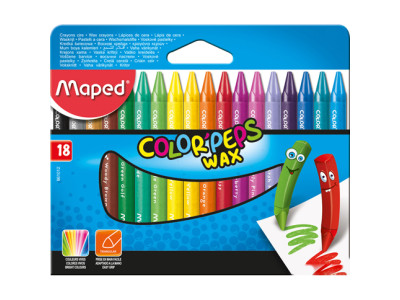 Крейда воскова "COLOR PEPS Wax Crayons" MP.861012