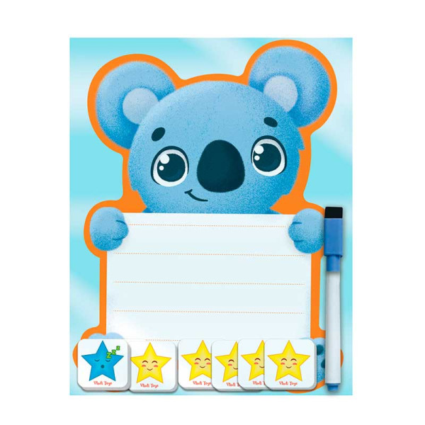 Магнітна дошка "Коала" з маркером (укр.) VT3601-23 Магнітна дошка "Коала" з маркером (укр.) VT3601-23