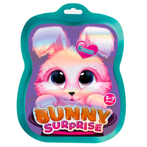 Набір для творчості Vladi Toys Bunny surprise з сюрпризами Фіолетовий VT8080-13 Набір для творчості Vladi Toys Bunny surprise з сюрпризами Фіолетовий VT8080-13