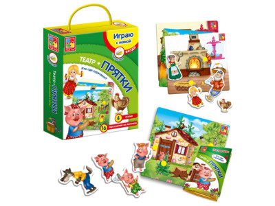 Гра з липучками "Хованки + театр" VT2305-06