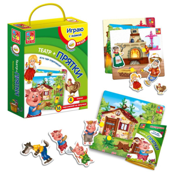 Гра з липучками "Хованки + театр" VT2305-06