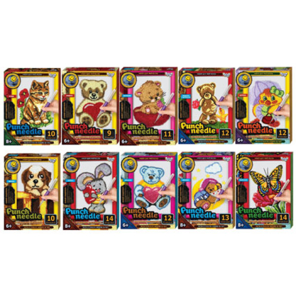 Килимова вишивка Punch needle PN-01-0102030405...10