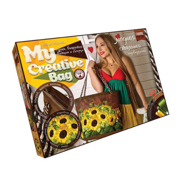 Набір для творчості "My Creative Bag" Соняшники DankoToys 5389 03 Набір для творчості "My Creative Bag" Соняшники DankoToys 5389 03