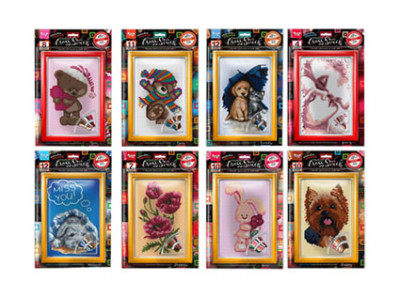 Комплект для творчості "CROSS STITCH" з рамкою VKB-01-010203.04...15 Комплект для творчості "CROSS STITCH" з рамкою VKB-01-010203.04...15