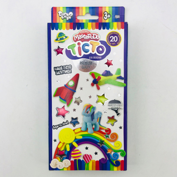Набір для творчості Danko Toys "Master Do" тісто для ліплення TMD-15-01U Набір для творчості Danko Toys "Master Do" тісто для ліплення TMD-15-01U