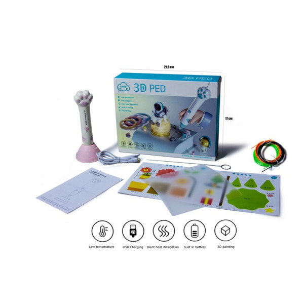 3D ручка T66-35A_Light Pink 3D ручка T66-35A_Light Pink