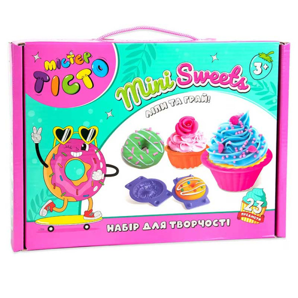 Набір для творчості Містер тісто Mini Sweets Strateg 41008 Набір для творчості Містер тісто Mini Sweets Strateg 41008