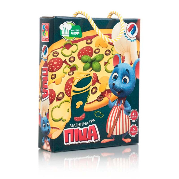 Гра магнітна Vladi Toys "Піца" фомова VT3004-02 Гра магнітна Vladi Toys "Піца" фомова VT3004-02