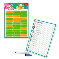 Дошка-тренажер Vladi Toys "Абетка" навчальна VT5010-25