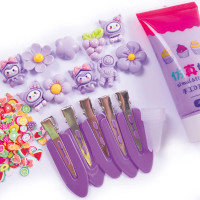 Набір для творчості Vladi Toys "Клей з кабашонами. Заколки фіолетові" VT4600-01 Набір для творчості Vladi Toys "Клей з кабашонами. Заколки фіолетові" VT4600-01