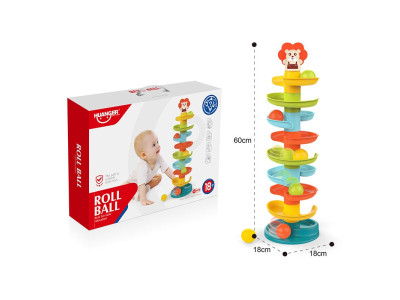 Ровиваюча іграшка гірка для кульок для малюків HE0292 Ровиваюча іграшка гірка для кульок для малюків HE0292