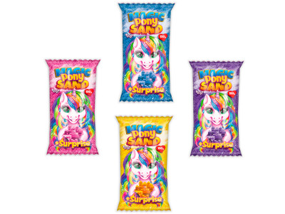 Кінетичний пісок "Magic Pony Sand" 150 г MPS-01-01020304 Кінетичний пісок "Magic Pony Sand" 150 г MPS-01-01020304
