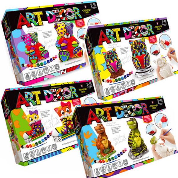 Набір для творчості Danko Toys "ART DECOR" створення фігурки ARTD-01-01U02U03U04U Набір для творчості Danko Toys "ART DECOR" створення фігурки ARTD-01-01U02U03U04U