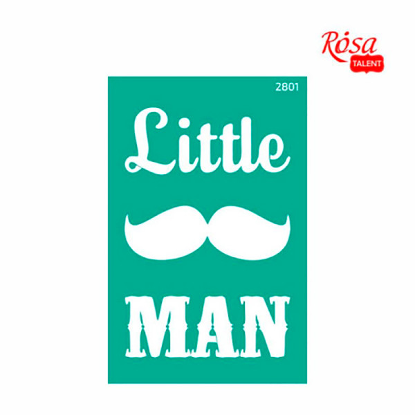 Трафарет багаторазовий самоклеючий 13*20см №2801 Серія "Дитячі" ROSA Tal 2801