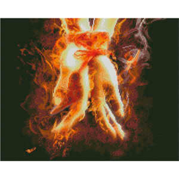 Алмазна картина Повязані коханням Strateg 40х50 см L-490