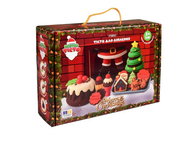 Набір для творчості Strateg Містер Тісто: Merry Christmas 31062 Набір для творчості Strateg Містер Тісто: Merry Christmas 31062