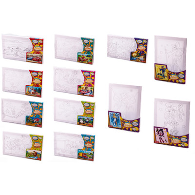 Набір для розпису за номерами Квіткове поле РХ-01-01020304...12 Набір для розпису за номерами Квіткове поле РХ-01-01020304...12