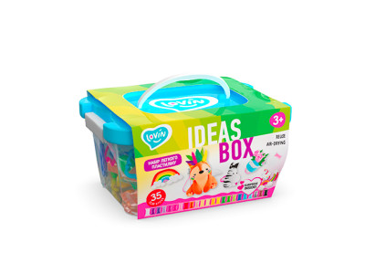 Набір легкого стрибаючого пластиліну Ideas box TM Lovin 70108