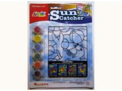 Вітраж-підвіска "Морський котик" AC022/1