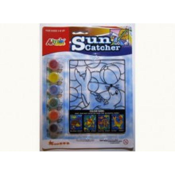 Вітраж-підвіска "Морський котик" AC022/1