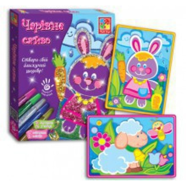 Гліттерні розмальовки (рос.) VT4801-01