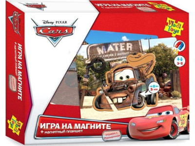 Ігри на магнітах. "Дісней. Тачки 2" VT3206-04 Ігри на магнітах. "Дісней. Тачки 2" VT3206-04