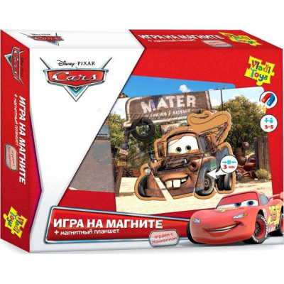 Ігри на магнітах. "Дісней. Тачки 2" VT3206-04 Ігри на магнітах. "Дісней. Тачки 2" VT3206-04