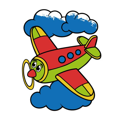 Розмальовка з пальчиковими фарбами Art Craft "Літачок" 25х25 см 15629-AC Розмальовка з пальчиковими фарбами Art Craft "Літачок" 25х25 см 15629-AC