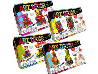 Набір для творчості Danko Toys "ART DECOR" створення фігурки ARTD-01-01U02U03U04U