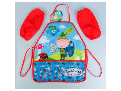 Фартух для праці з нарукавниками (унісекс) ТМ Ben & Hollys Little Kingdom 31690