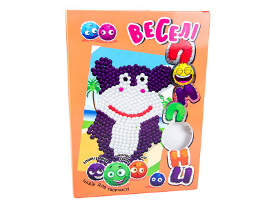 Набір для творчості 30993 "Веселі помпони - бегемот" (укр.) в кор-ці 30см-2 30993 Набір для творчості 30993 "Веселі помпони - бегемот" (укр.) в кор-ці 30см-2 30993