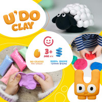 Набір для творчості Stateg "UDO Clay 11 шт брикет 10 г 30842