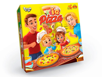 Настільна гра Danko Toys "IQ Pizza" розважальна G-IP-01U