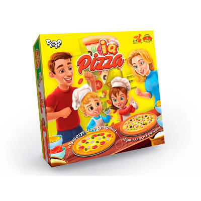 Настільна гра Danko Toys "IQ Pizza" розважальна G-IP-01U
