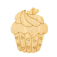 Набір дитячої творчості Умняшка Розпис по дереву "Магніти-солодощі" РД-008