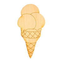 Набір дитячої творчості Умняшка Розпис по дереву "Магніти-солодощі" РД-008