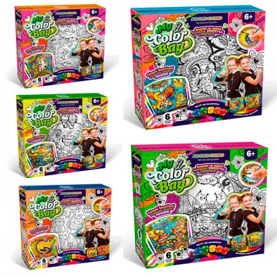Набір для творчості Danko Toys "My Color Bag" сумка-розмальовка mCOB-01-01U02U03U...05U