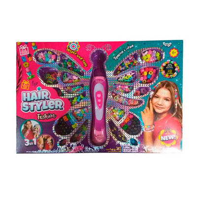 Набір для створення зачісок Danko Toys Перукар Hair Styler. Fashion з аксес HS-01-01
